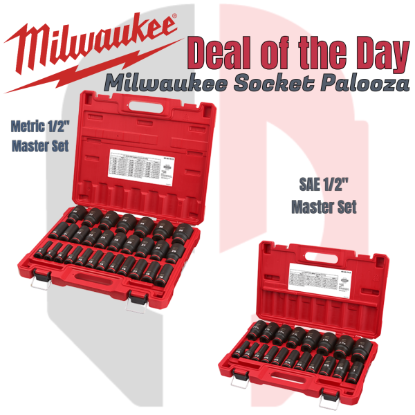 Milwaukee – 2-Piece Deluxe Automotive Work Kit